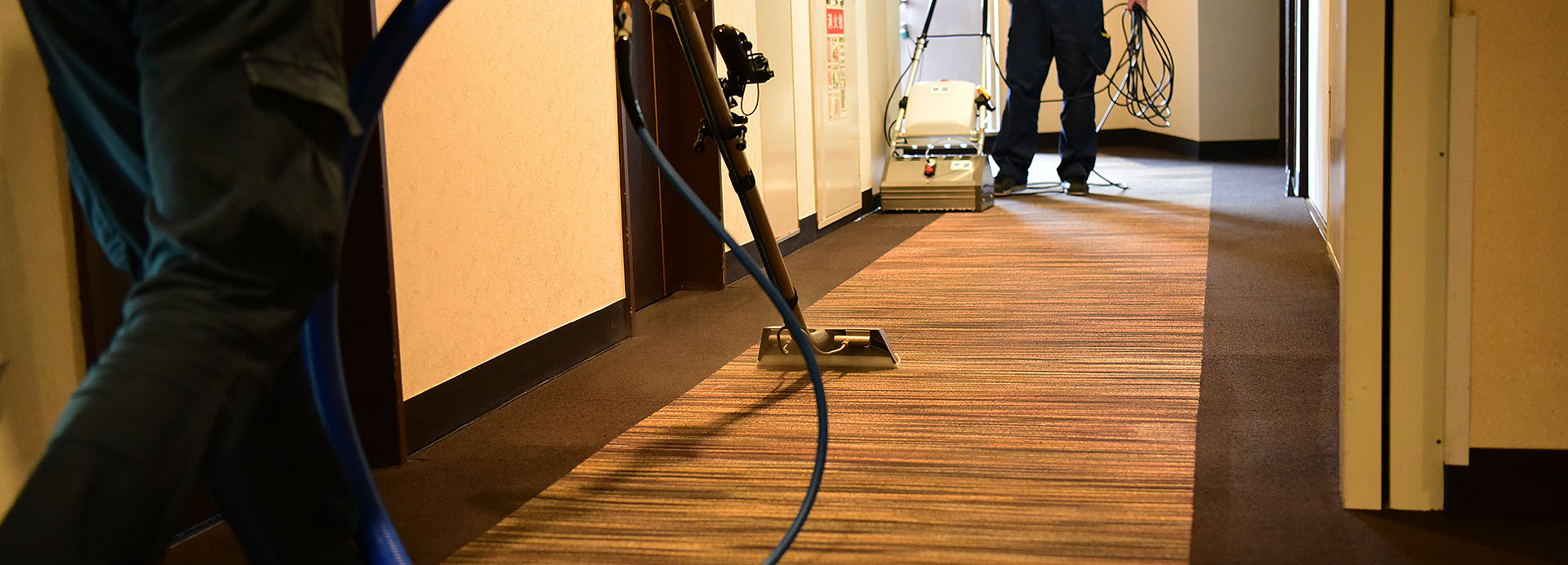 業務用カーペット洗浄