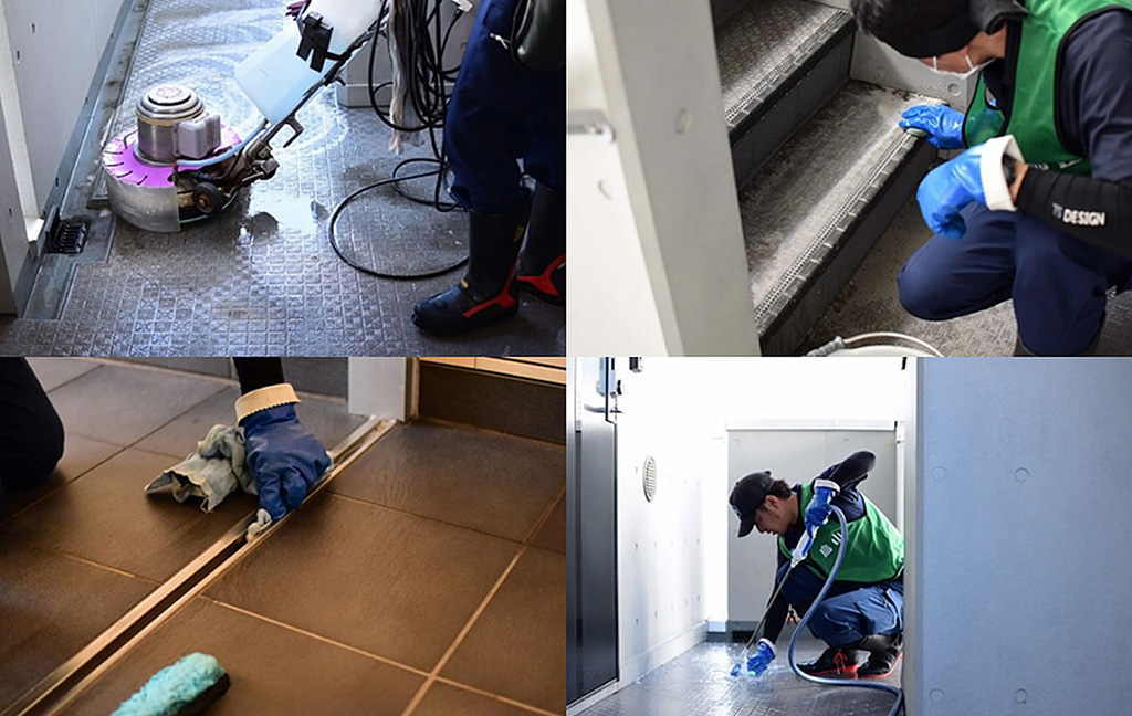 エルデ板橋の定期清掃