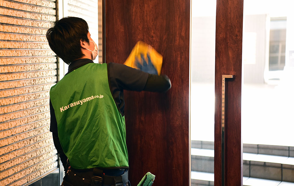 マンションの巡回清掃